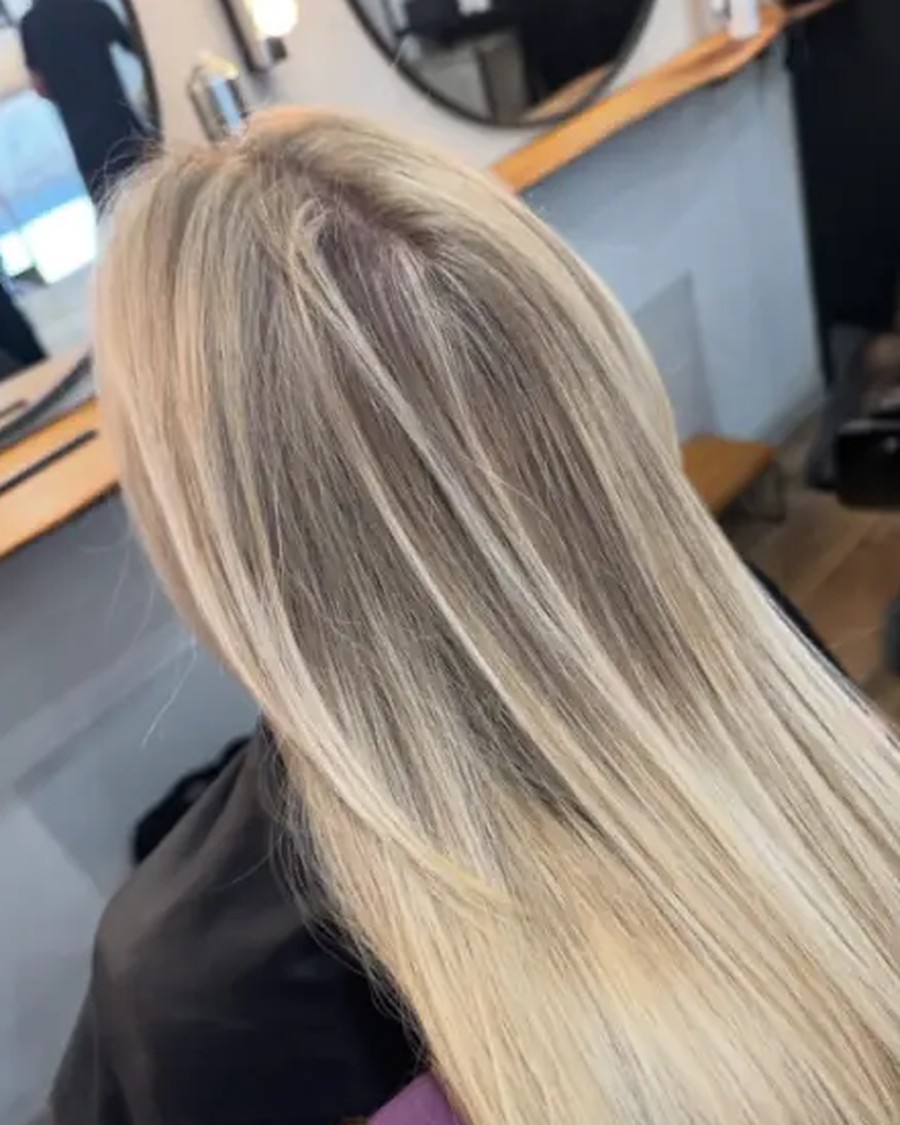 Balayage biondo luminoso realizzato ad Andy's Boutique